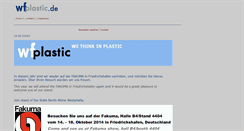 Desktop Screenshot of news.wf-plastic.de