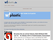 Tablet Screenshot of news.wf-plastic.de